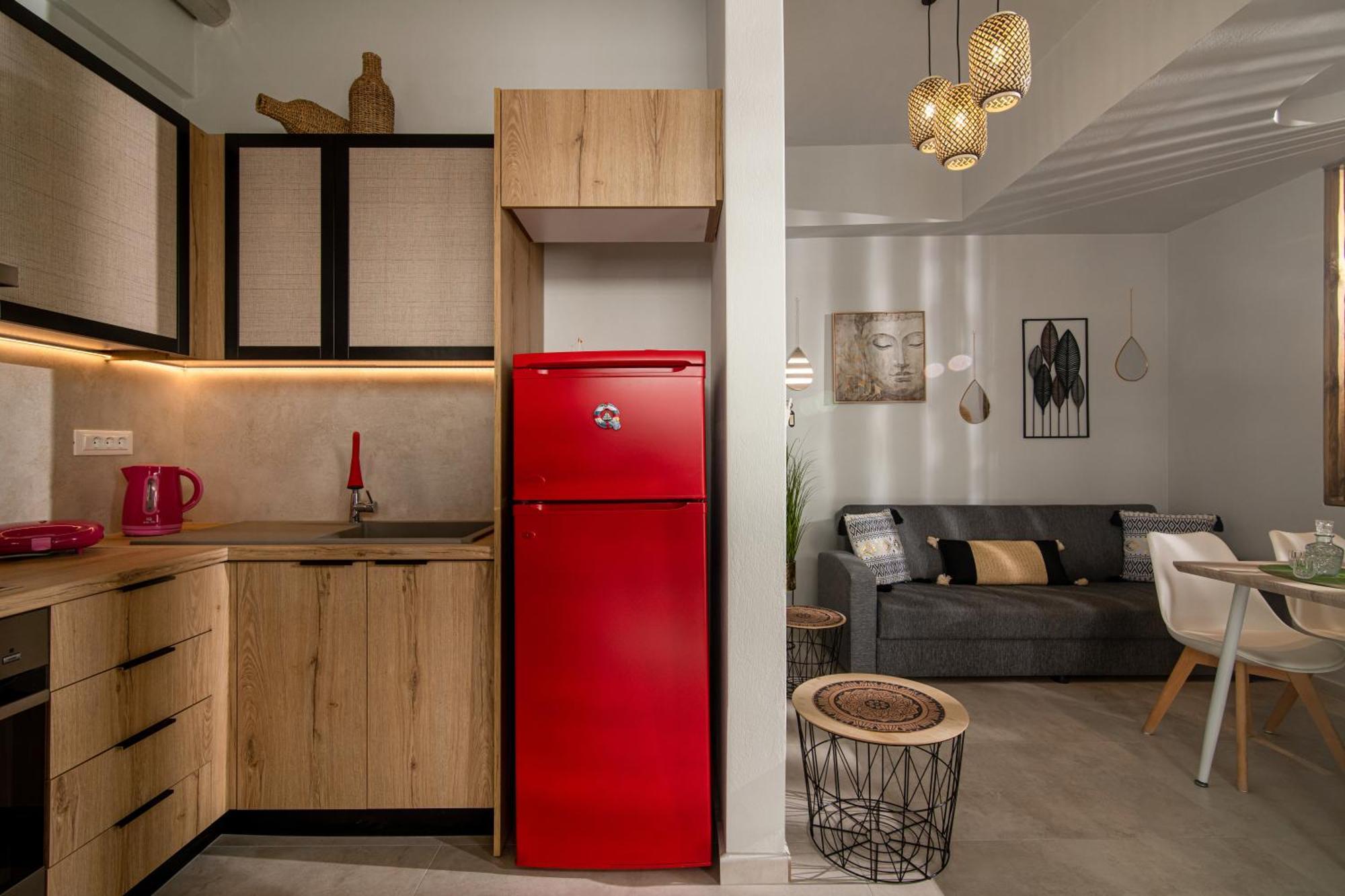 Natasha'S Studio Apartment Stalida エクステリア 写真